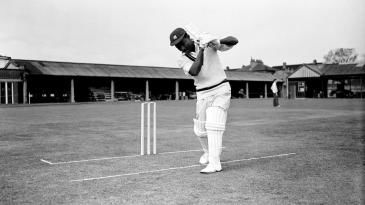 Did Everton Weekes once miss the start of a Test in which he was playing?