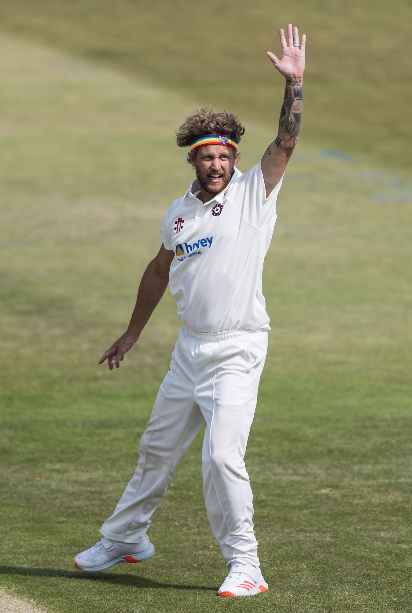 Gareth Berg appeals for a wicket