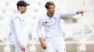 Matt Critchley adds three-wicket haul to his ton as Derbyshire retain control