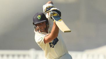 Chris Cooke holds firm after Andrew Salter seven-for ignites wicket flurry