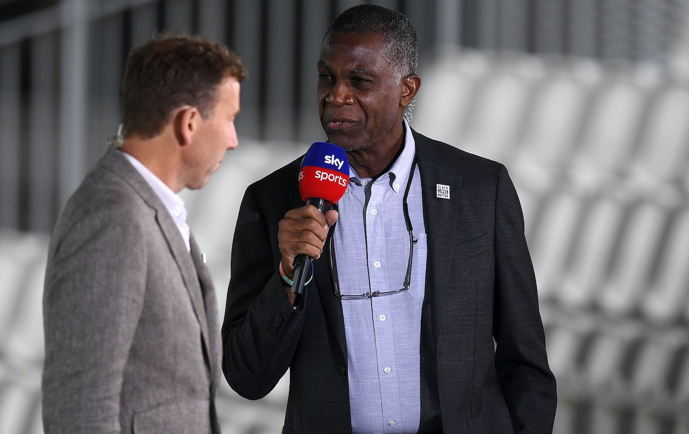 Michael Holding and Michael Atherton on commentary duty