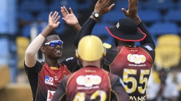 Trinbago Knight Riders spinners brush St Kitts & Nevis Patriots aside for tenth consecutive win
