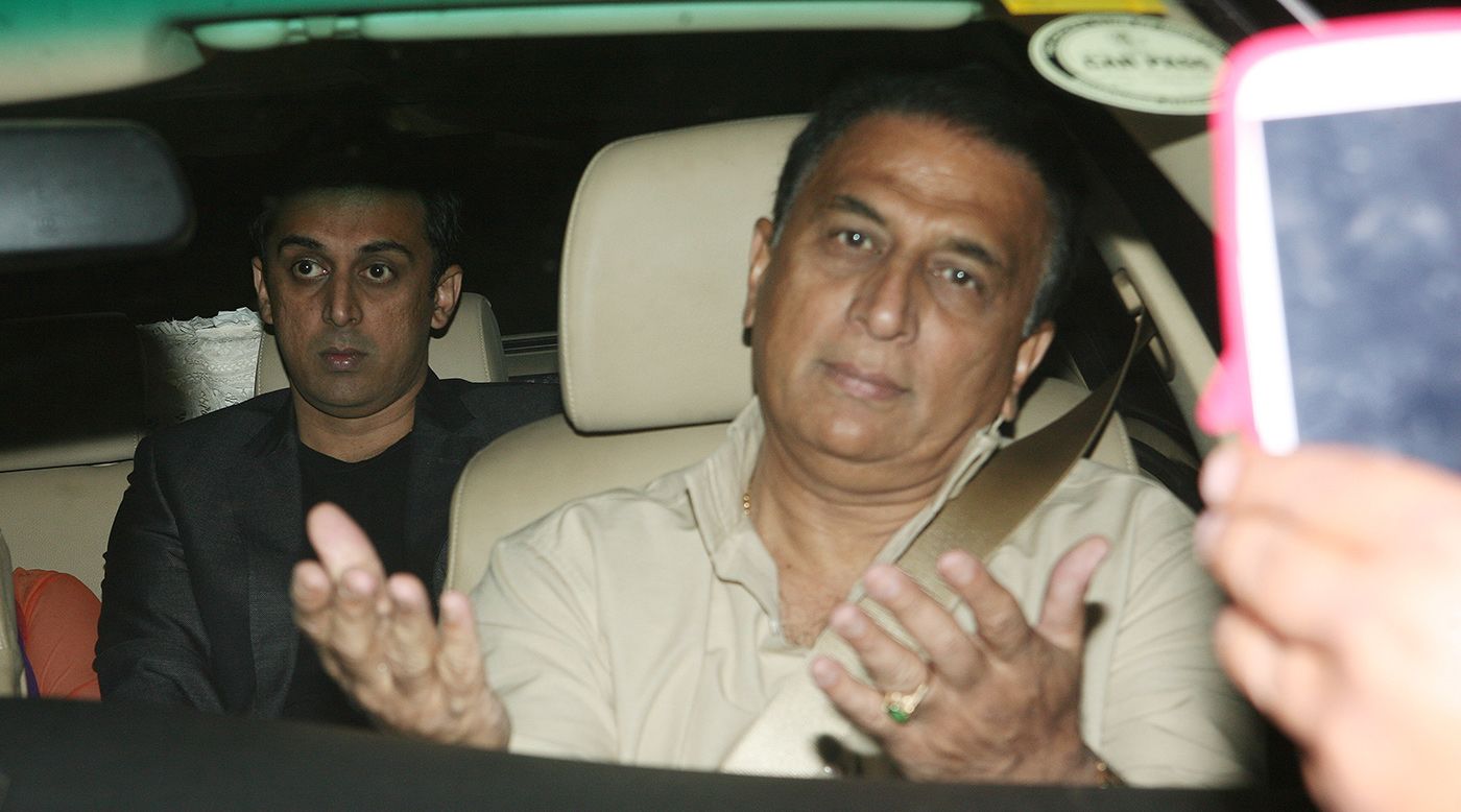 Sunil and Rohan Gavaskar
