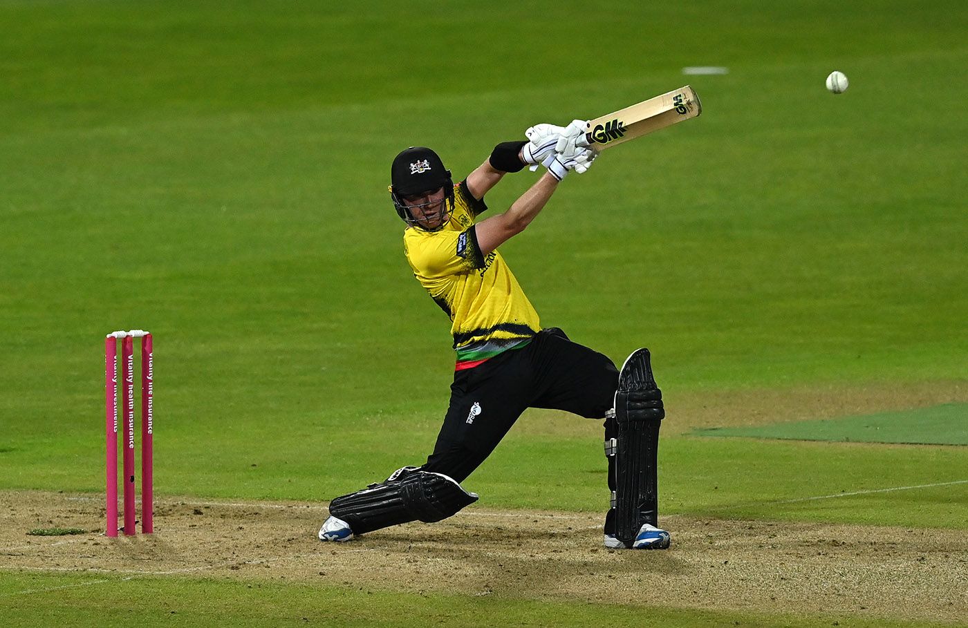 Ian Cockbain made an unbeaten 84 off 35 balls