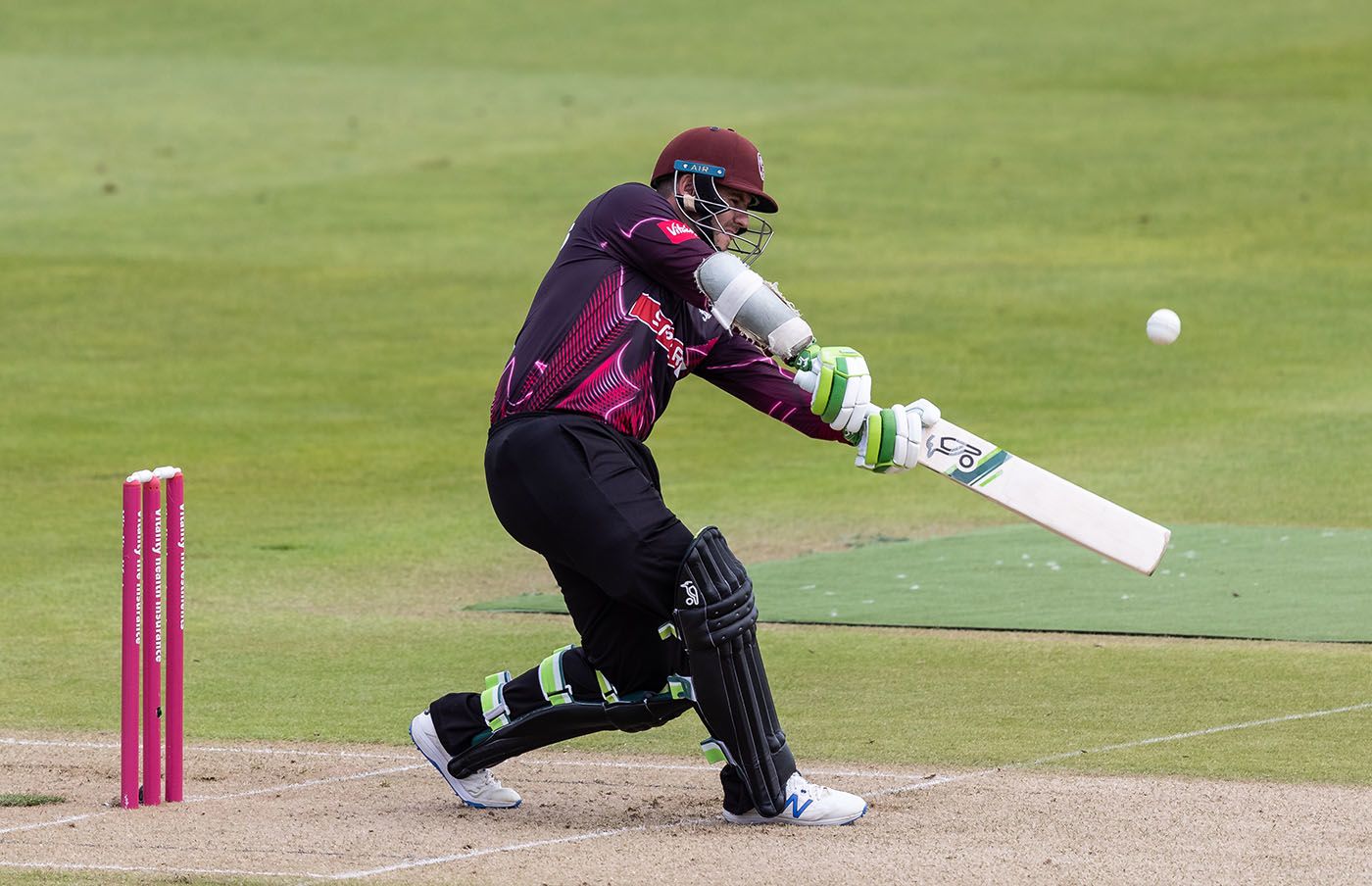 Steven Davies goes over the top