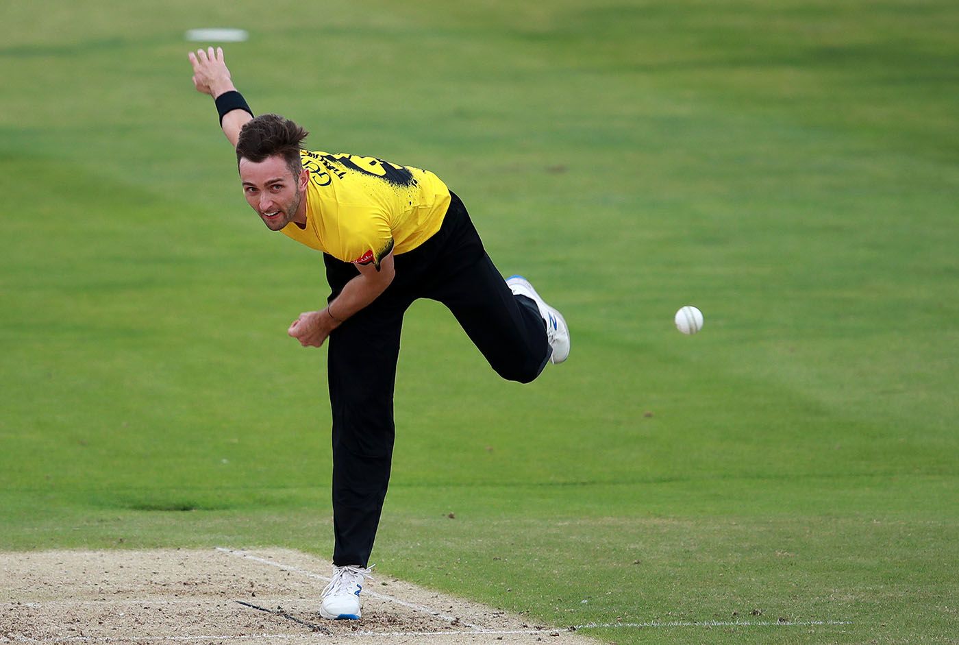 Matt Taylor was in the wickets