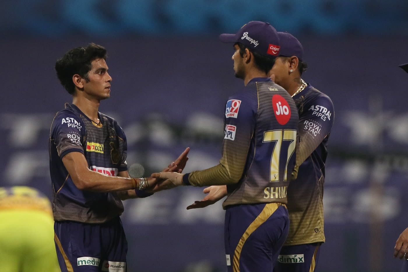 Kamlesh Nagarkoti picked up the key wicket of Ambati Rayudu