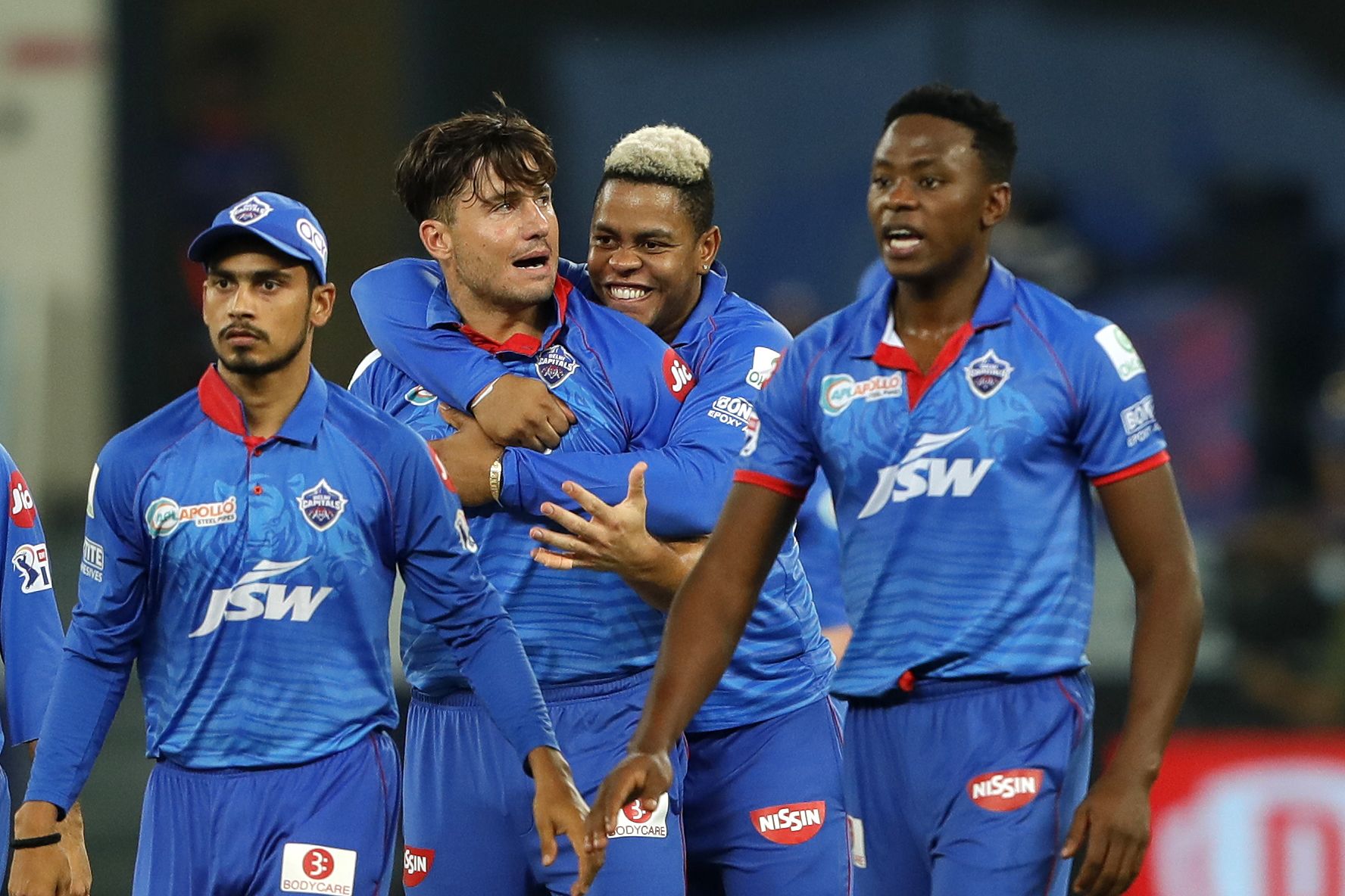 Marcus Stoinis got Quinton de Kock with the first ball he bowled in the final