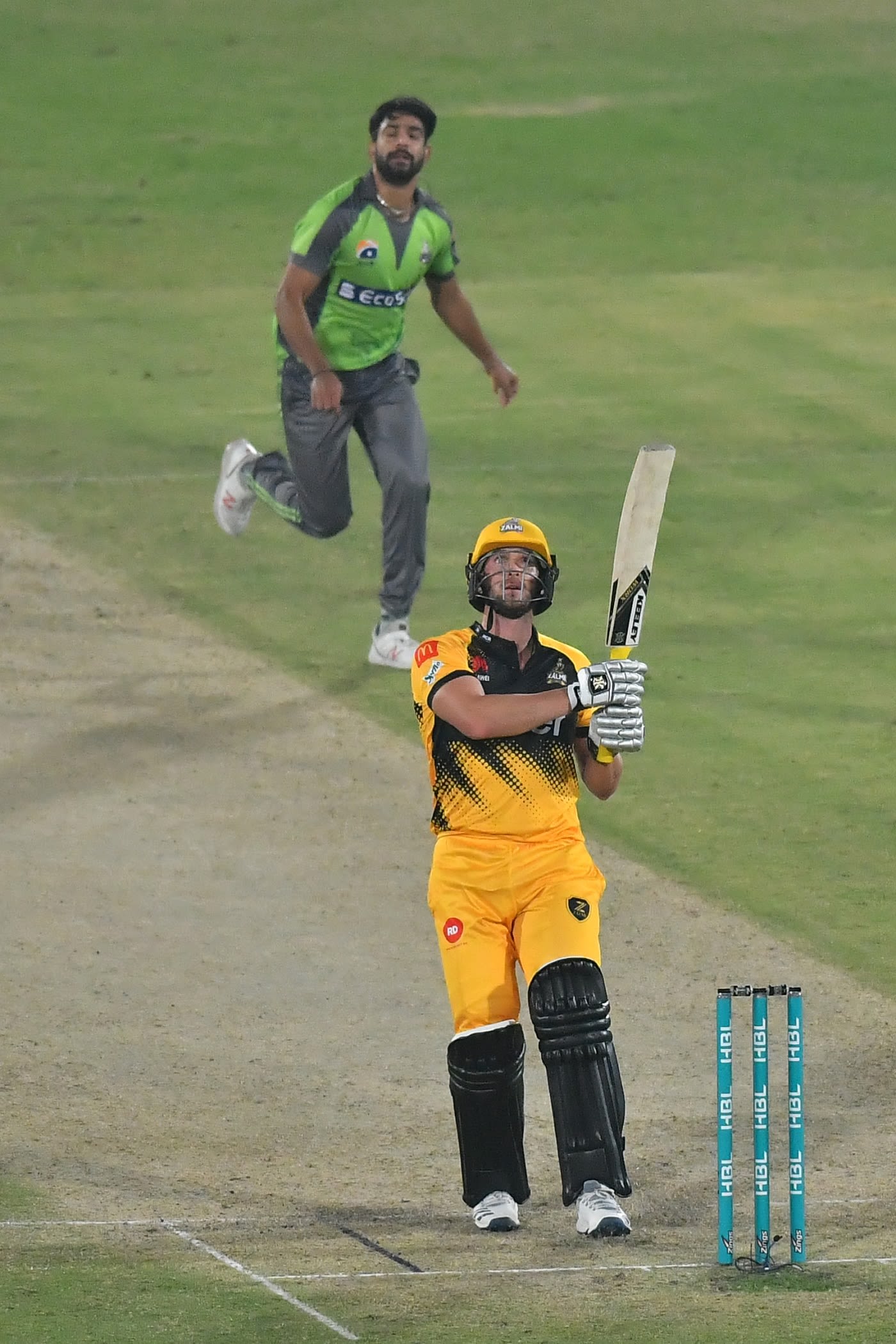 Hardus Viljoen goes for an aerial shot