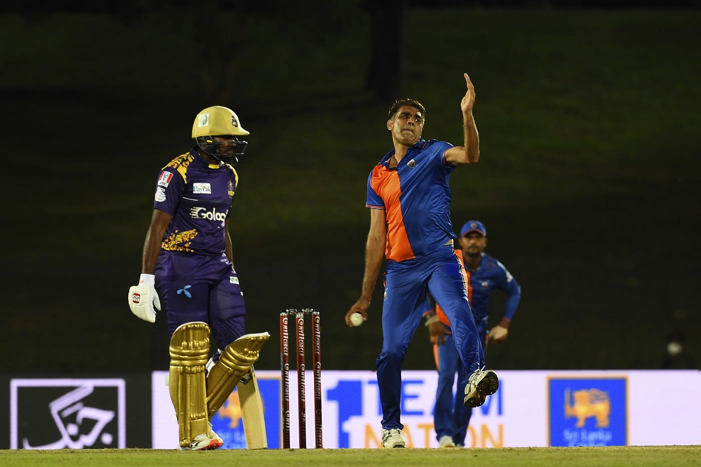 Munaf Patel returned to action in the LPL