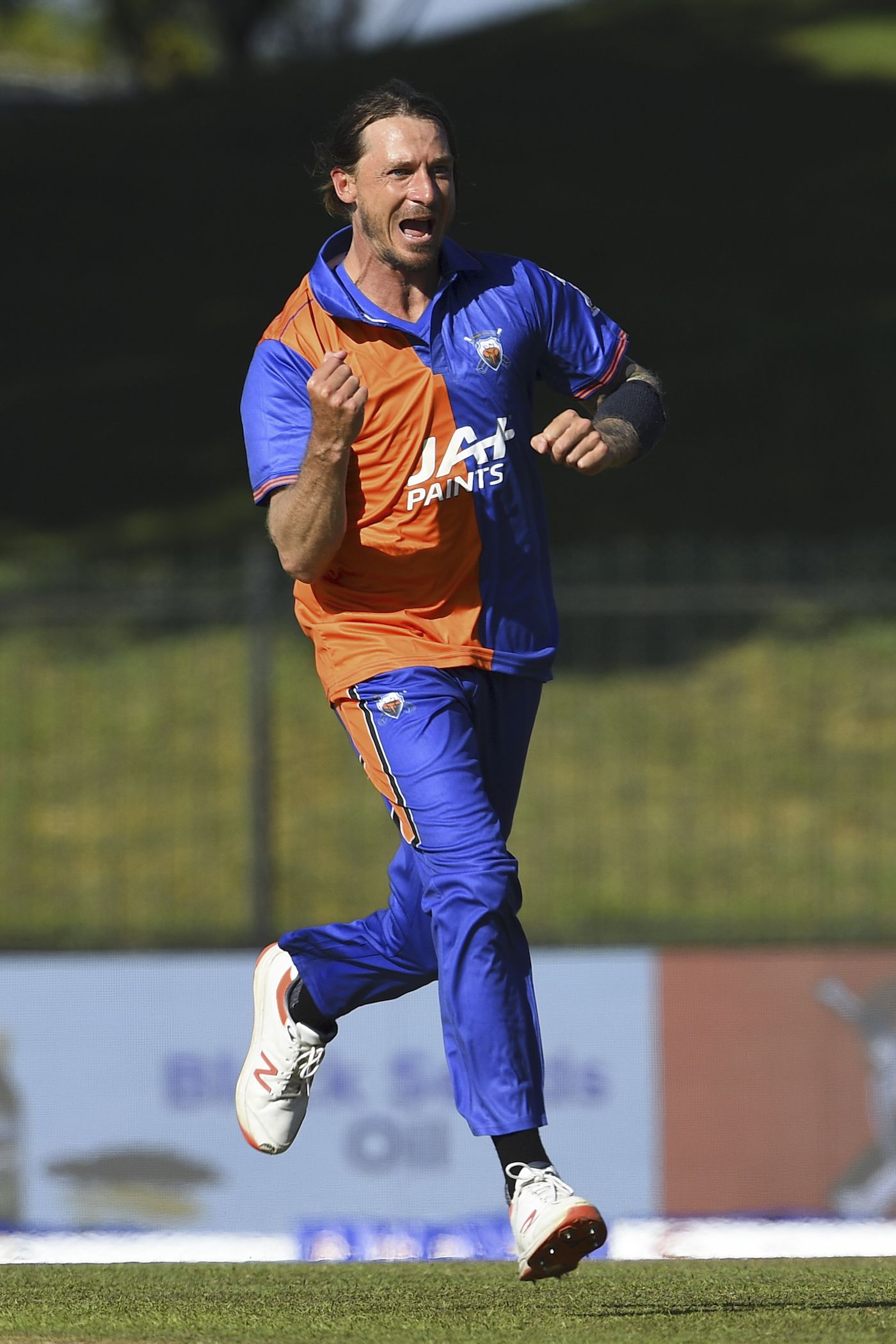 Dale Steyn is thrilled to pick up a wicket