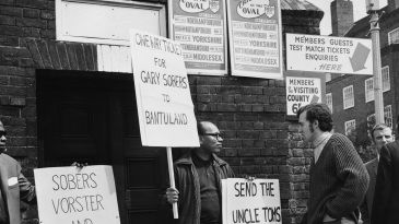 The summer when apartheid set English cricket aflame