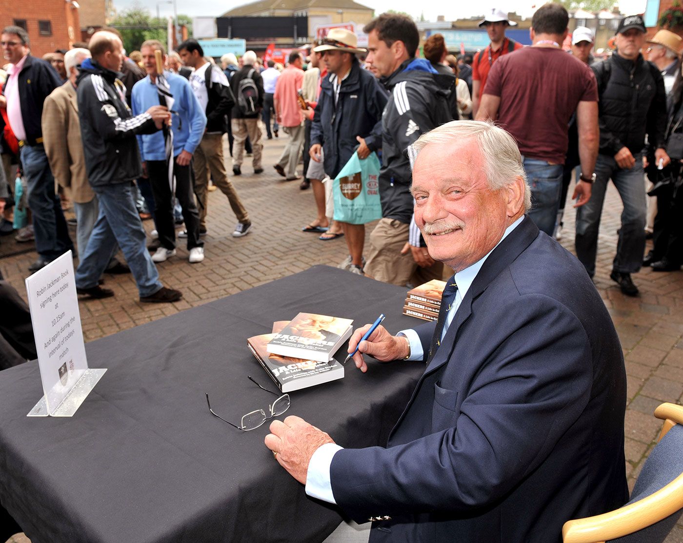 Robin Jackman died on Christmas Day, aged 75