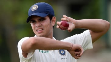 Arjun Tendulkar scores century on Ranji Trophy debut, emulates father Sachin