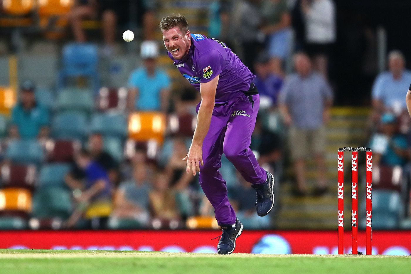 James Faulkner injured his hamstring while bowling against Brisbane Heat