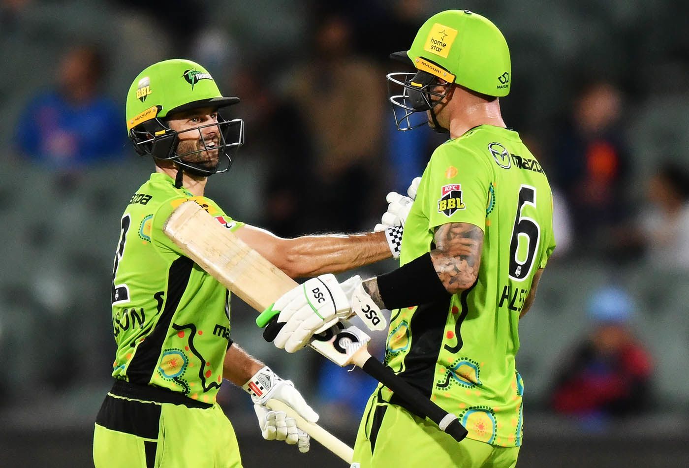 Callum Ferguson and Alex Hales saw the Thunder home