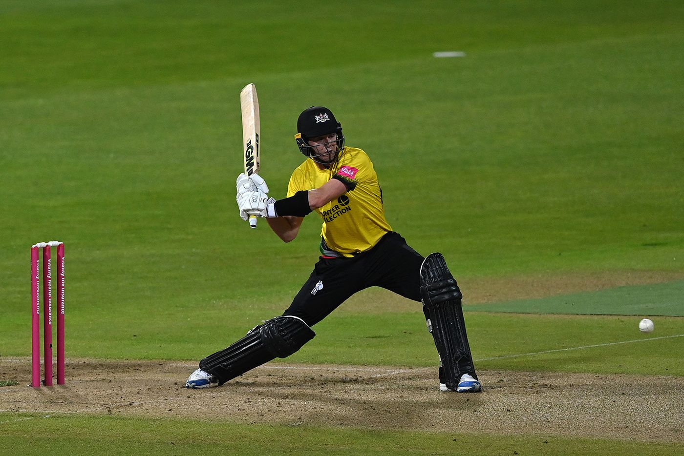 Ian Cockbain blazed 84 not out off 35 balls against Birmingham Bears