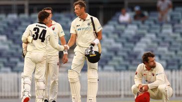 Western Australia's last-wicket pair survive to earn gripping draw