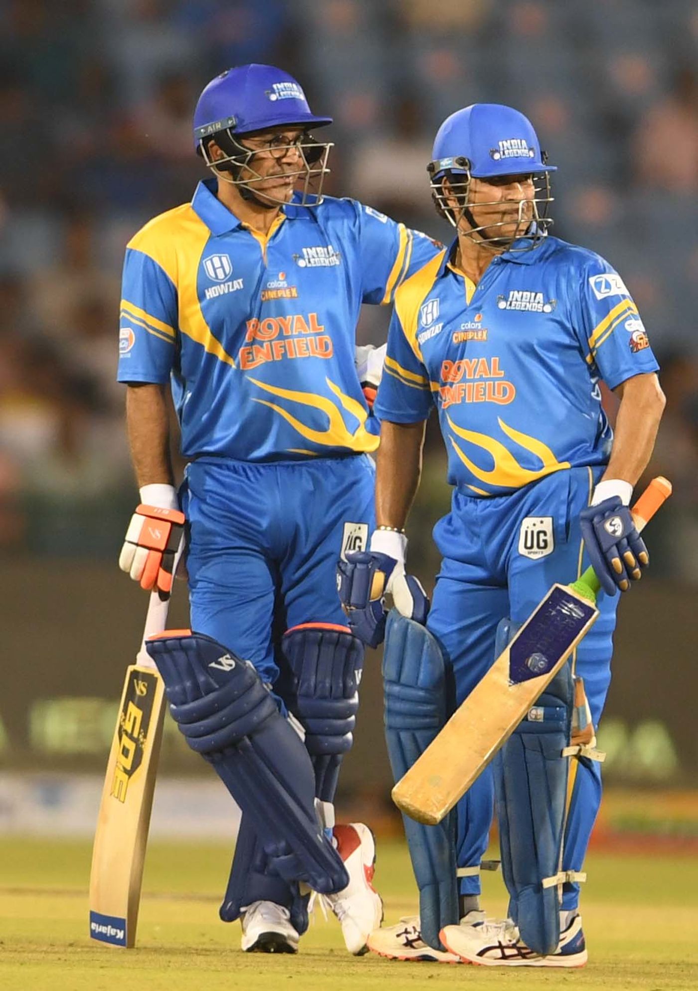Virender Sehwag and Sachin Tendulkar put together an unbeaten century stand