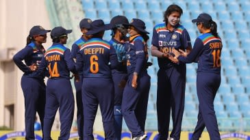 Mandhana, Raut and Goswami help India level series 1-1