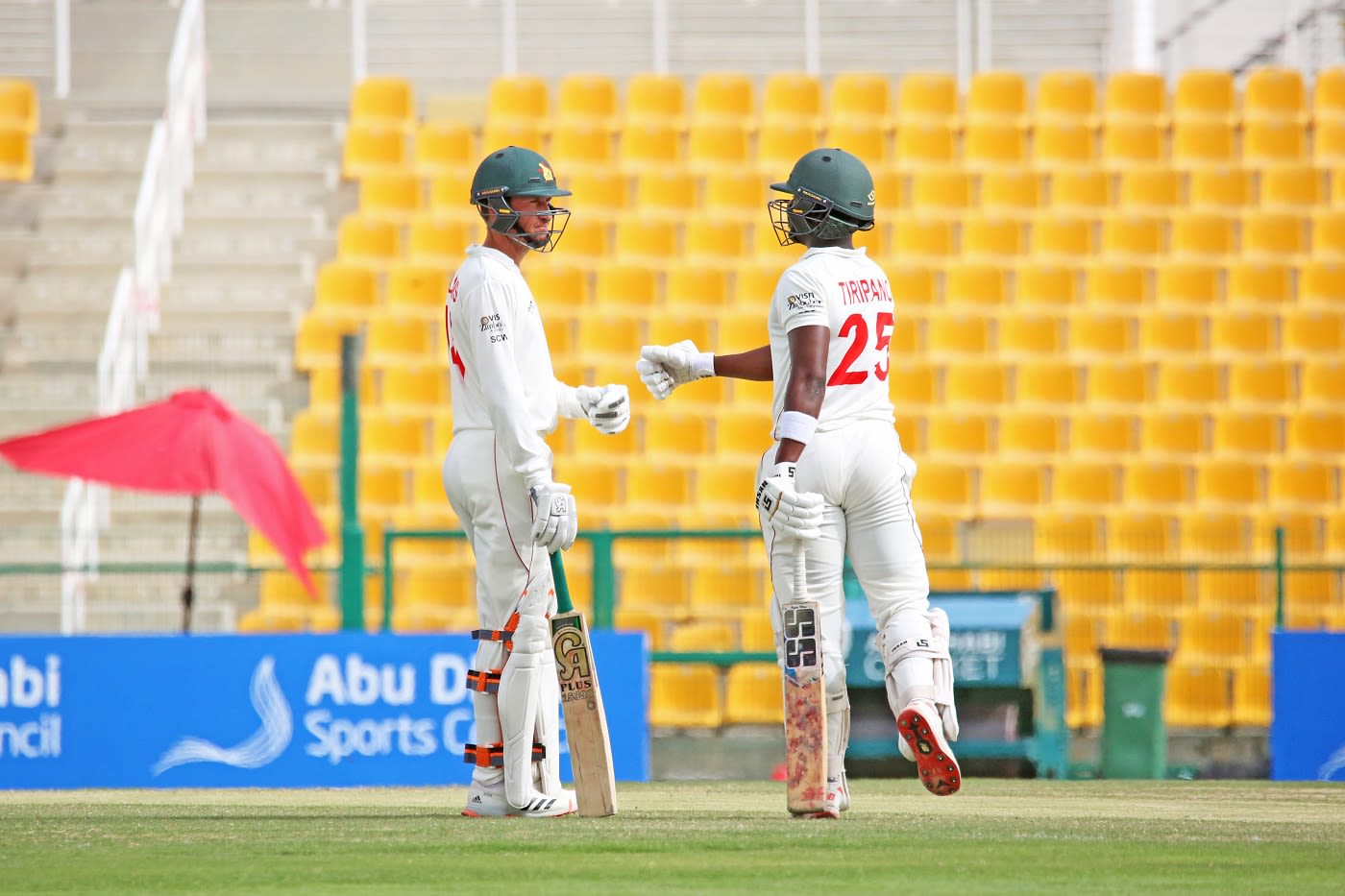 Sean Williams and Donald Tiripano put up a 187-run stand
