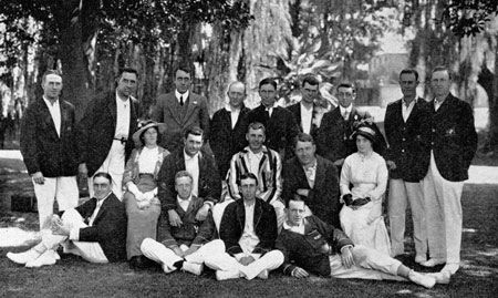Arthur Sims' Australian XI 1913-14 touring team to New Zealand