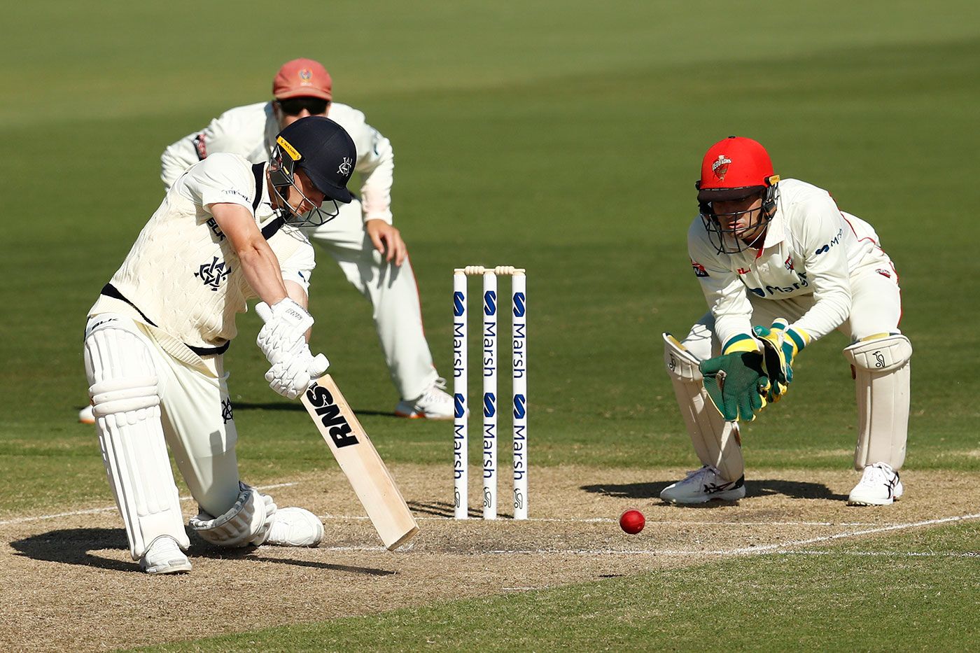 James Seymour struck a half century on debut