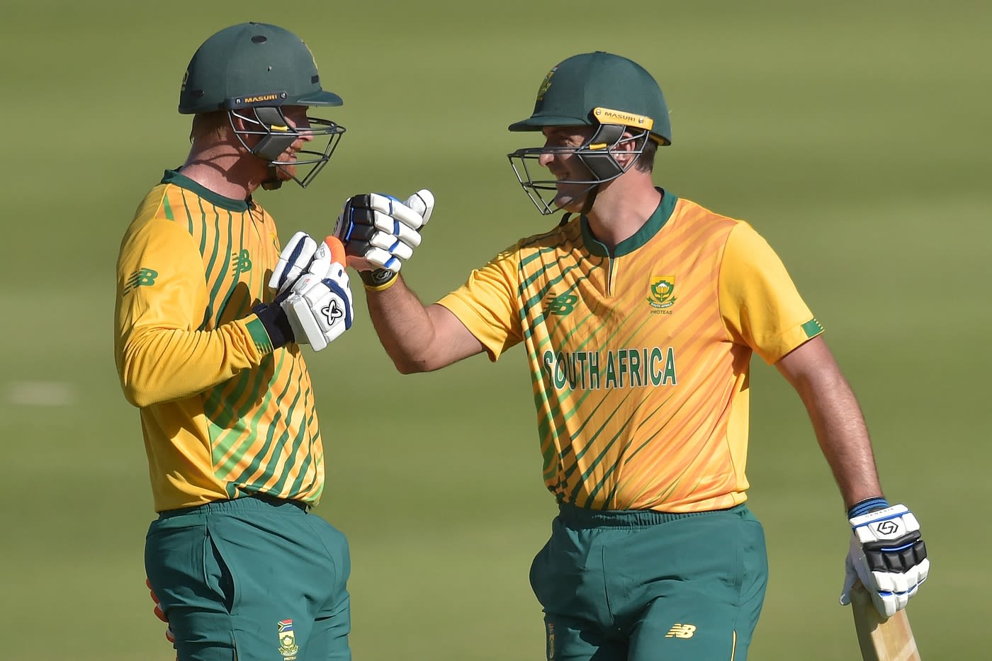 Jeinrich Klaasen and Pite van Biljon put on a solid stand for the fourth wicket