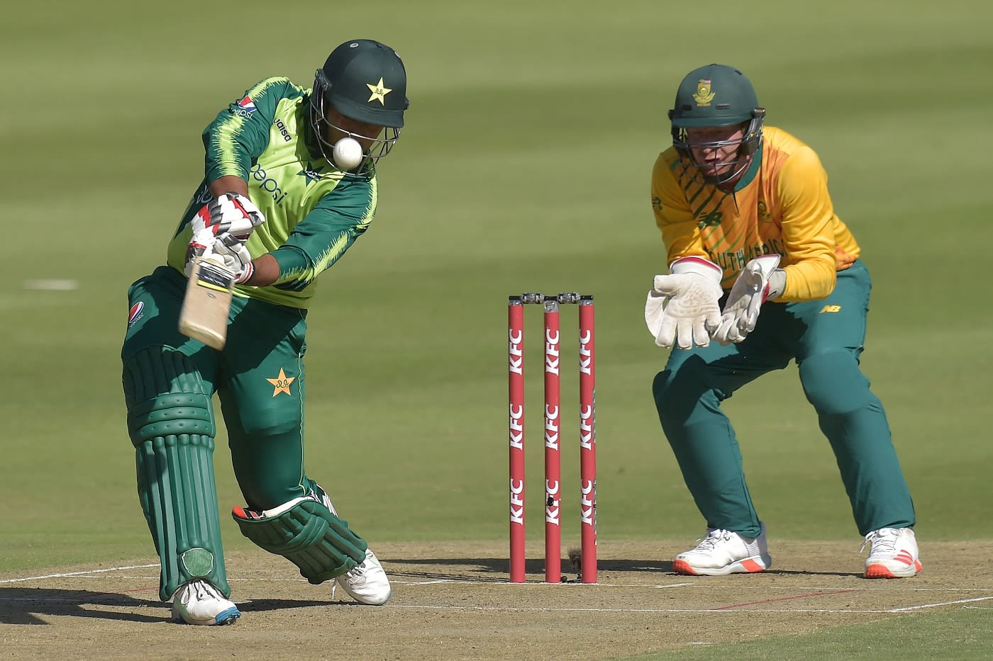 Sharjeel Khan's comeback innings lasted just 12 balls