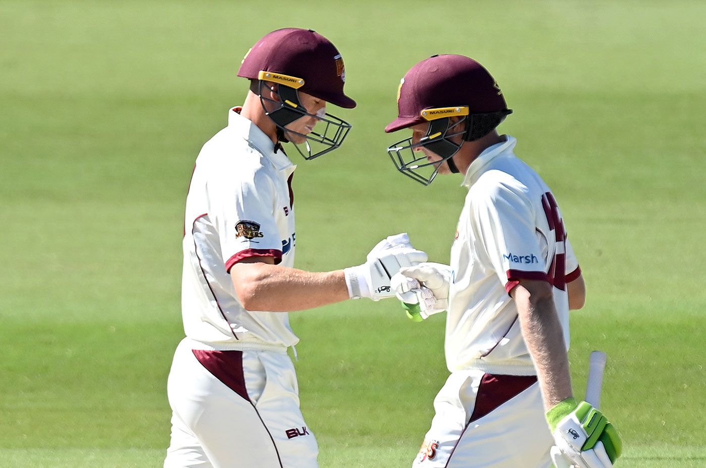 Marnus Labuschagne and Bryce Street built their second-wicket stand