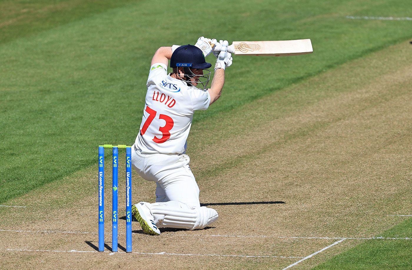 David Lloyd drives through the covers
