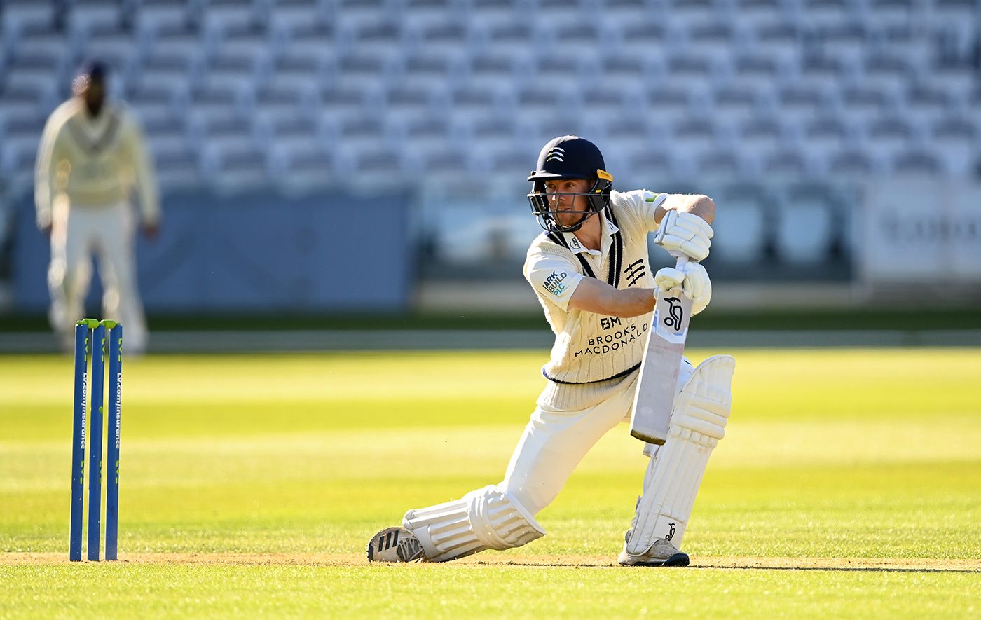Robbie White dug in for a gritty, unbeaten half-century