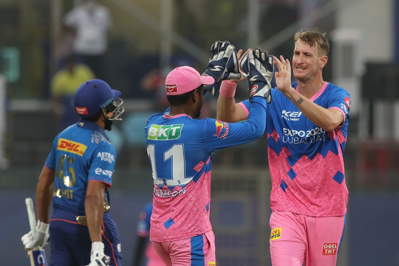 Chris Morris struck in his very first over