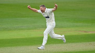 Glamorgan claim seven wickets in shortened day to seize upper hand