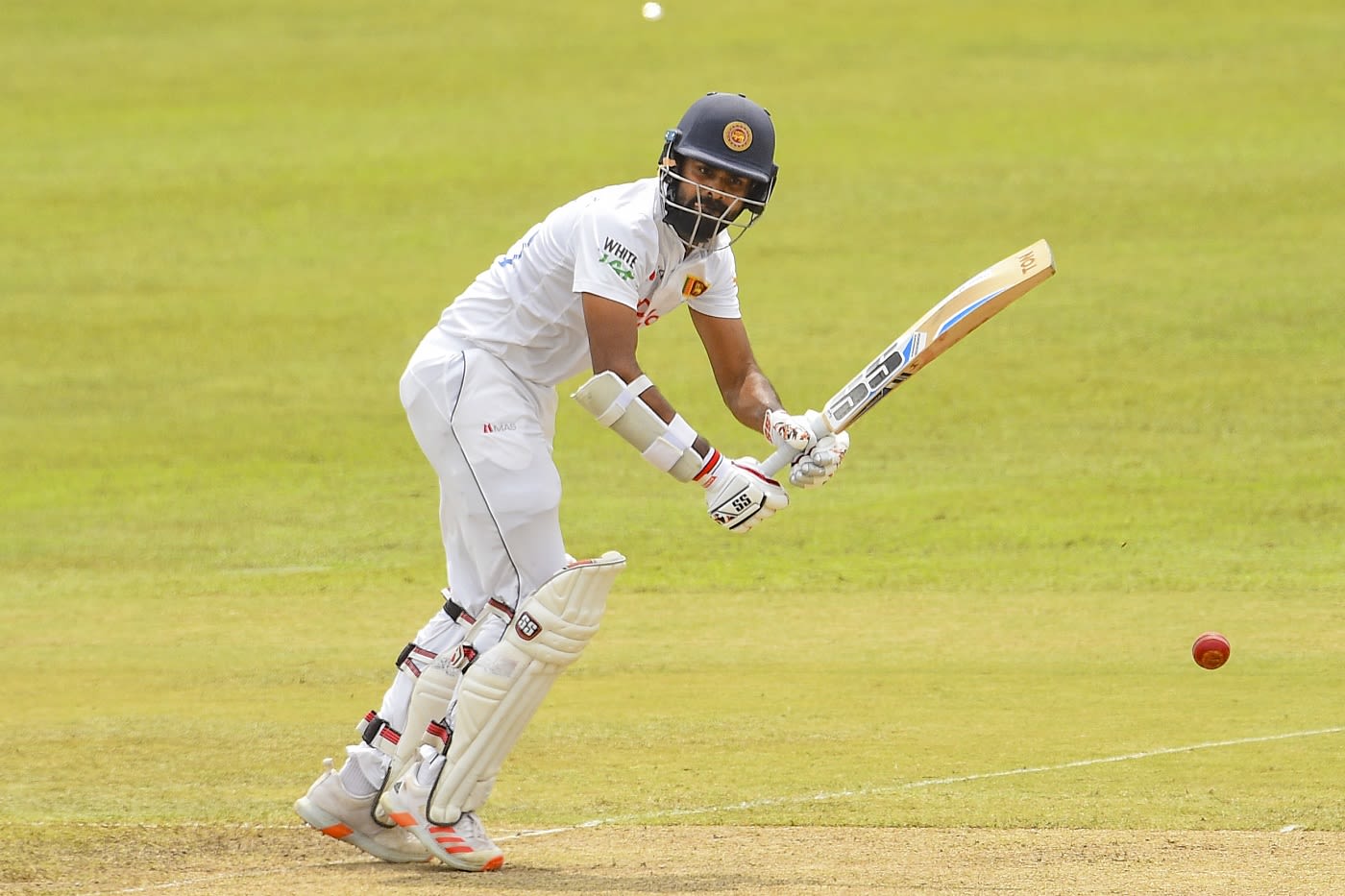Lahiru Thirimanne flicks en route to his 140