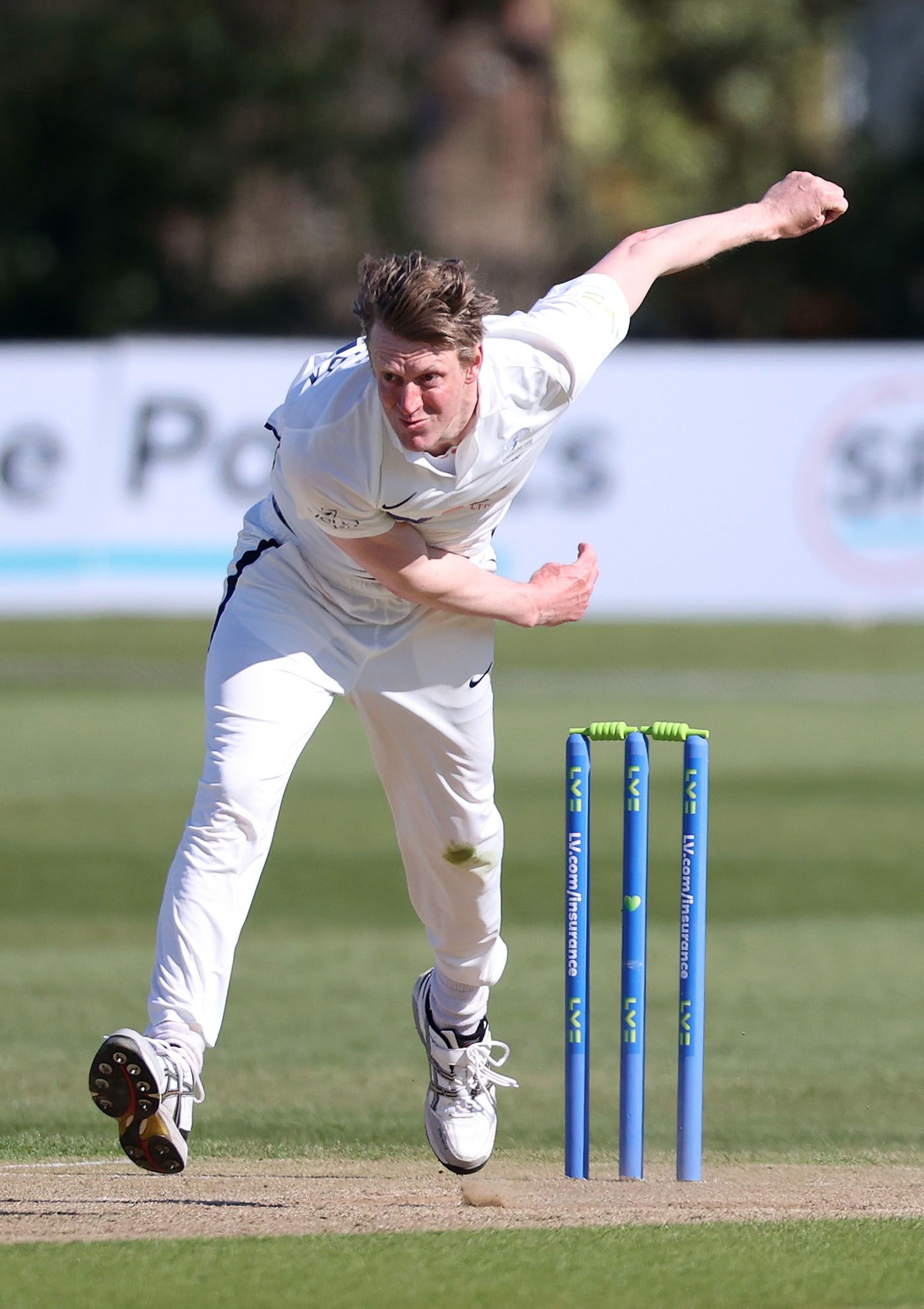 Steven Patterson claimed the crucial wicket