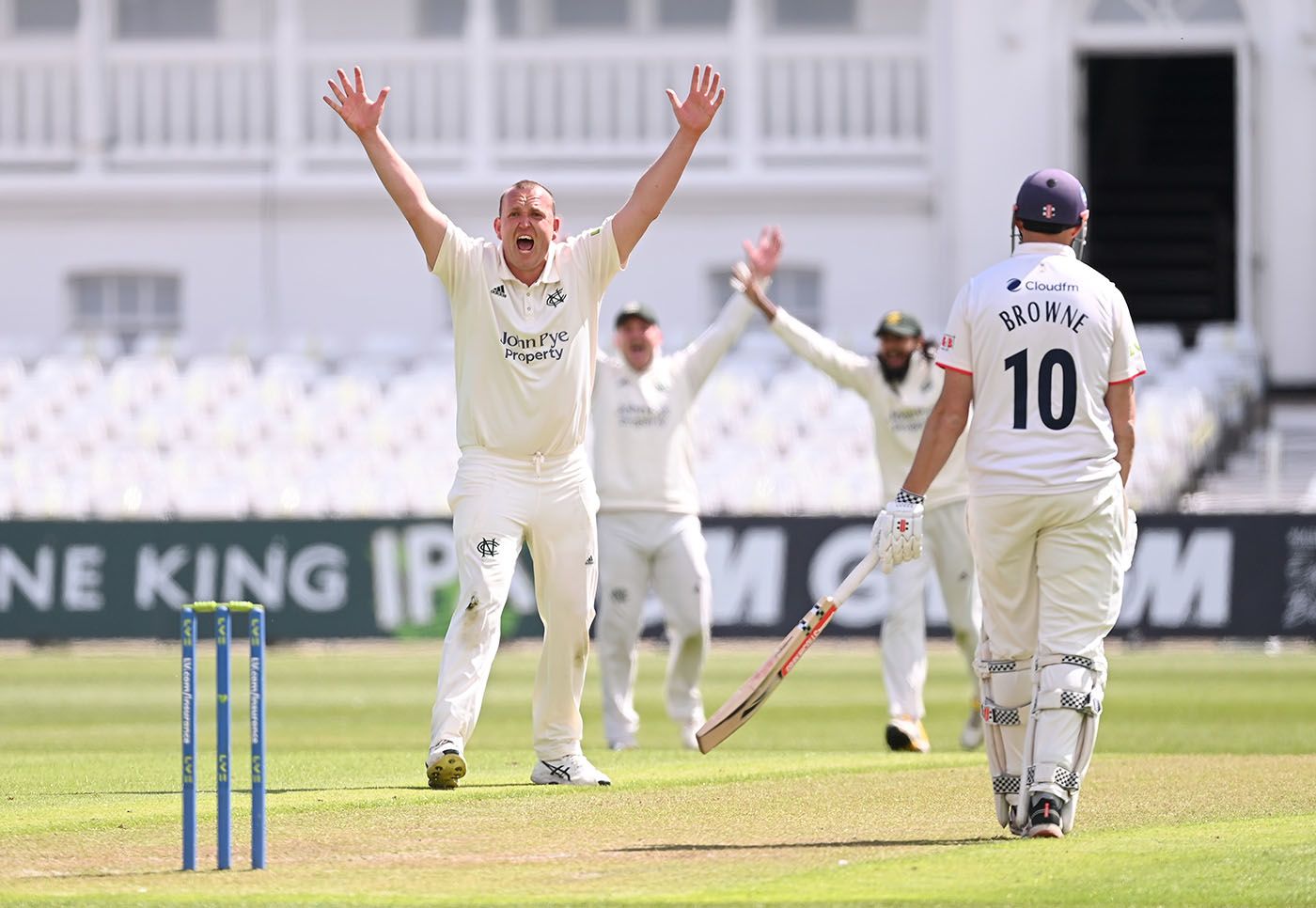 Luke Fletcher claimed six wickets