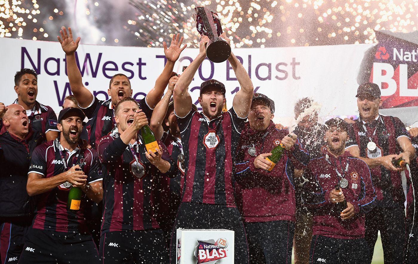 Alex Wakely captained Northants to two T20 titles