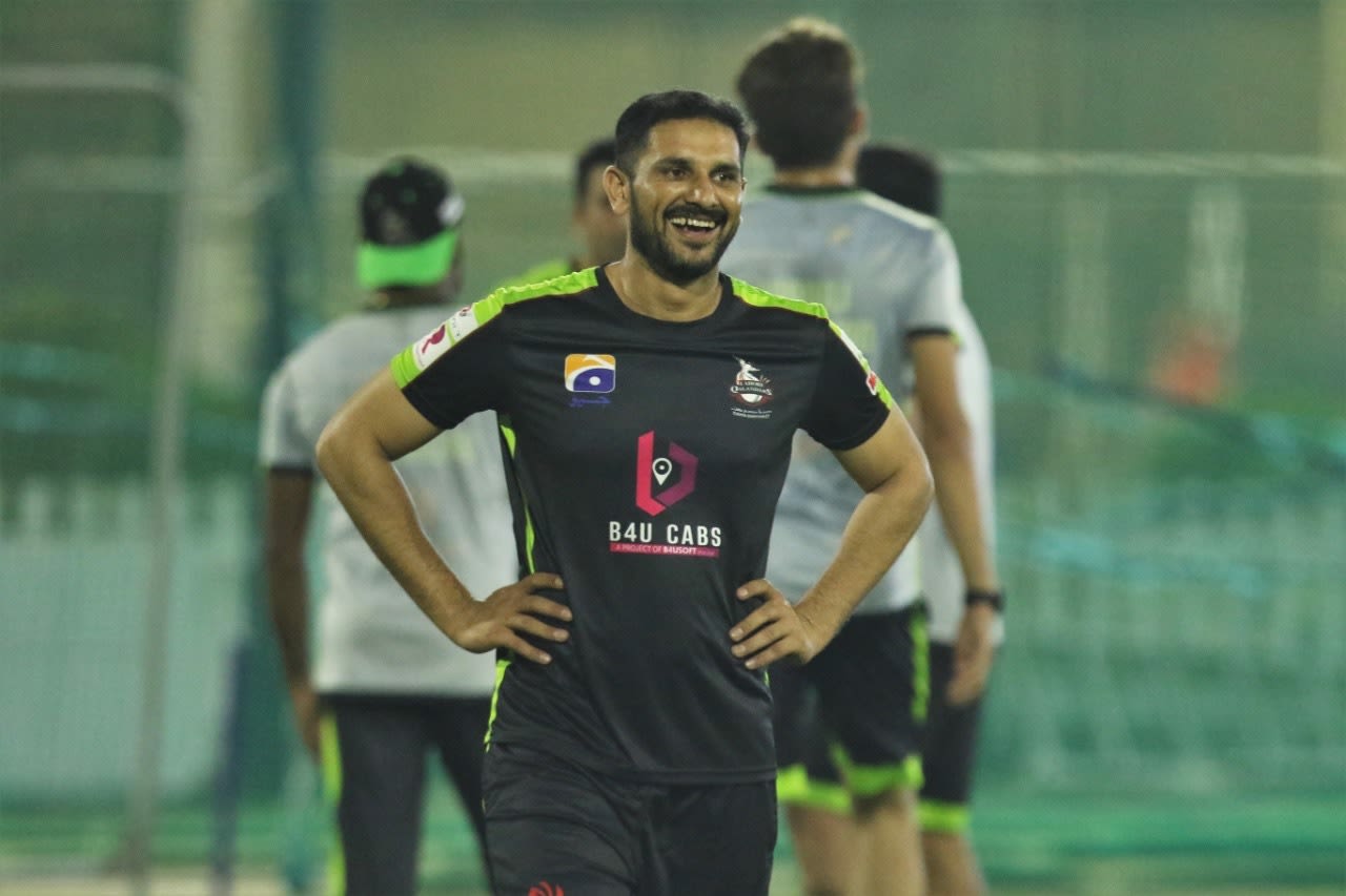 Sohail Akhtar at a training session