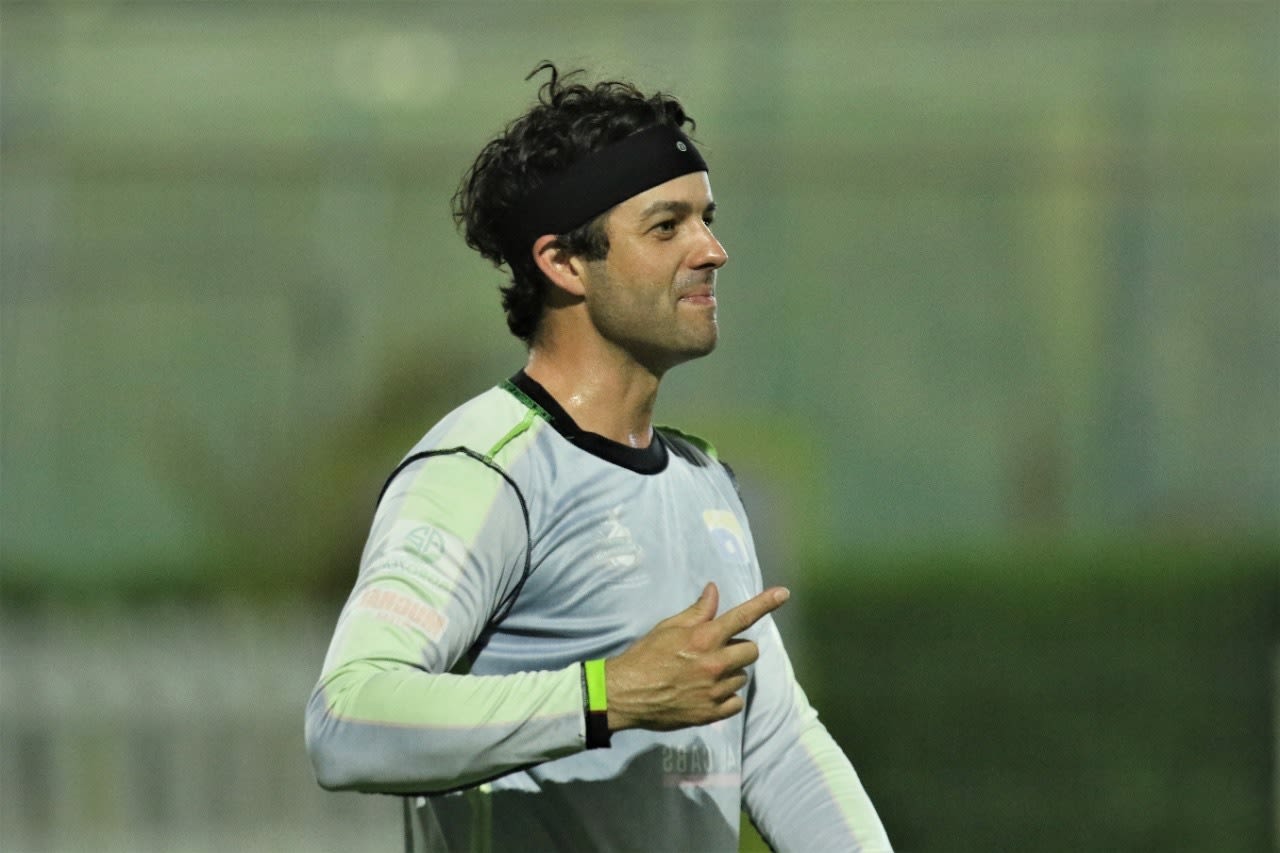 Callum Ferguson at a training session