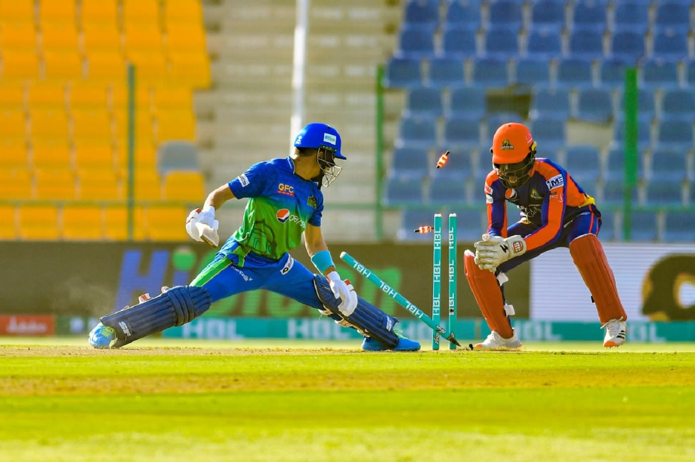 Chadwick Walton's agility has Rahmanullah Gurbaz stumped