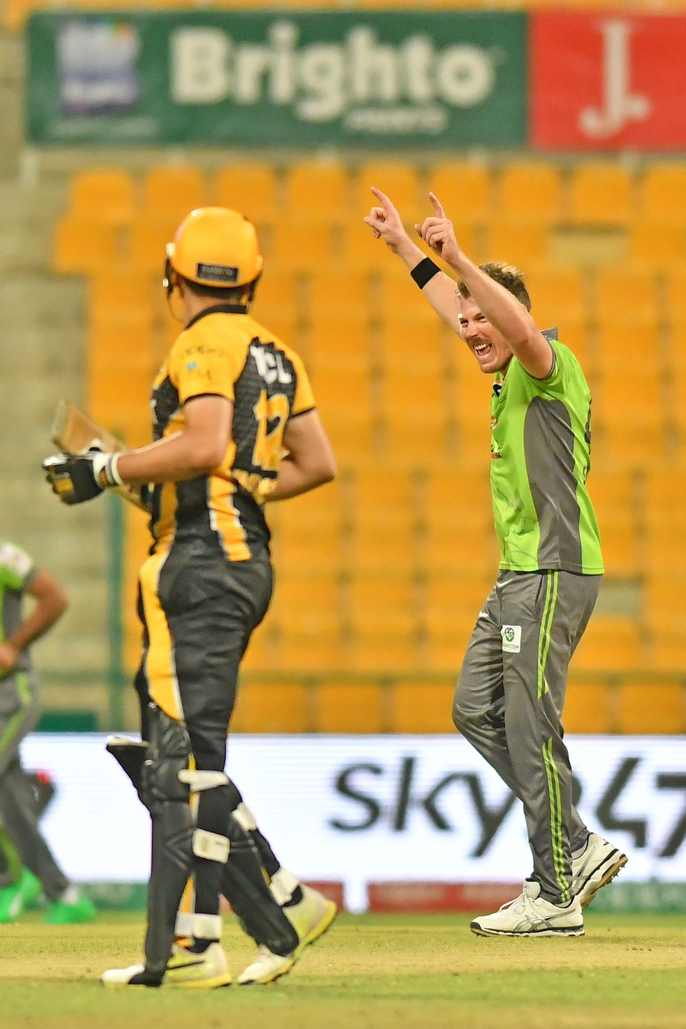 James Faulkner took wickets with the new ball again