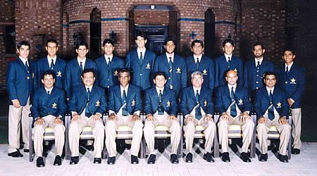 Pakistan Academy team to South Africa group photograph, 2003-04