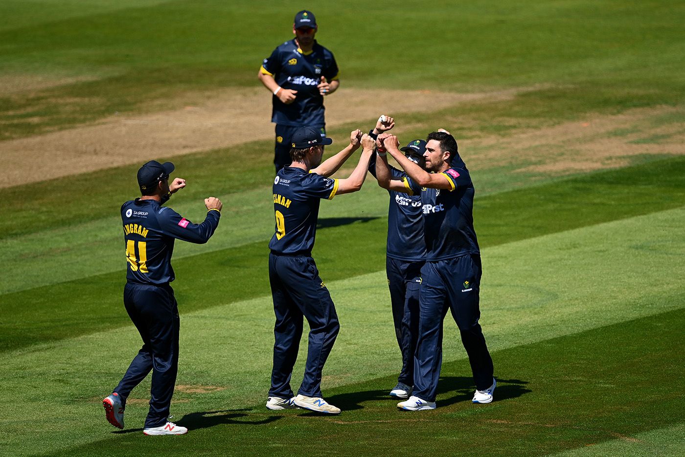 Ruaidhri Smith celebrates a breakthrough
