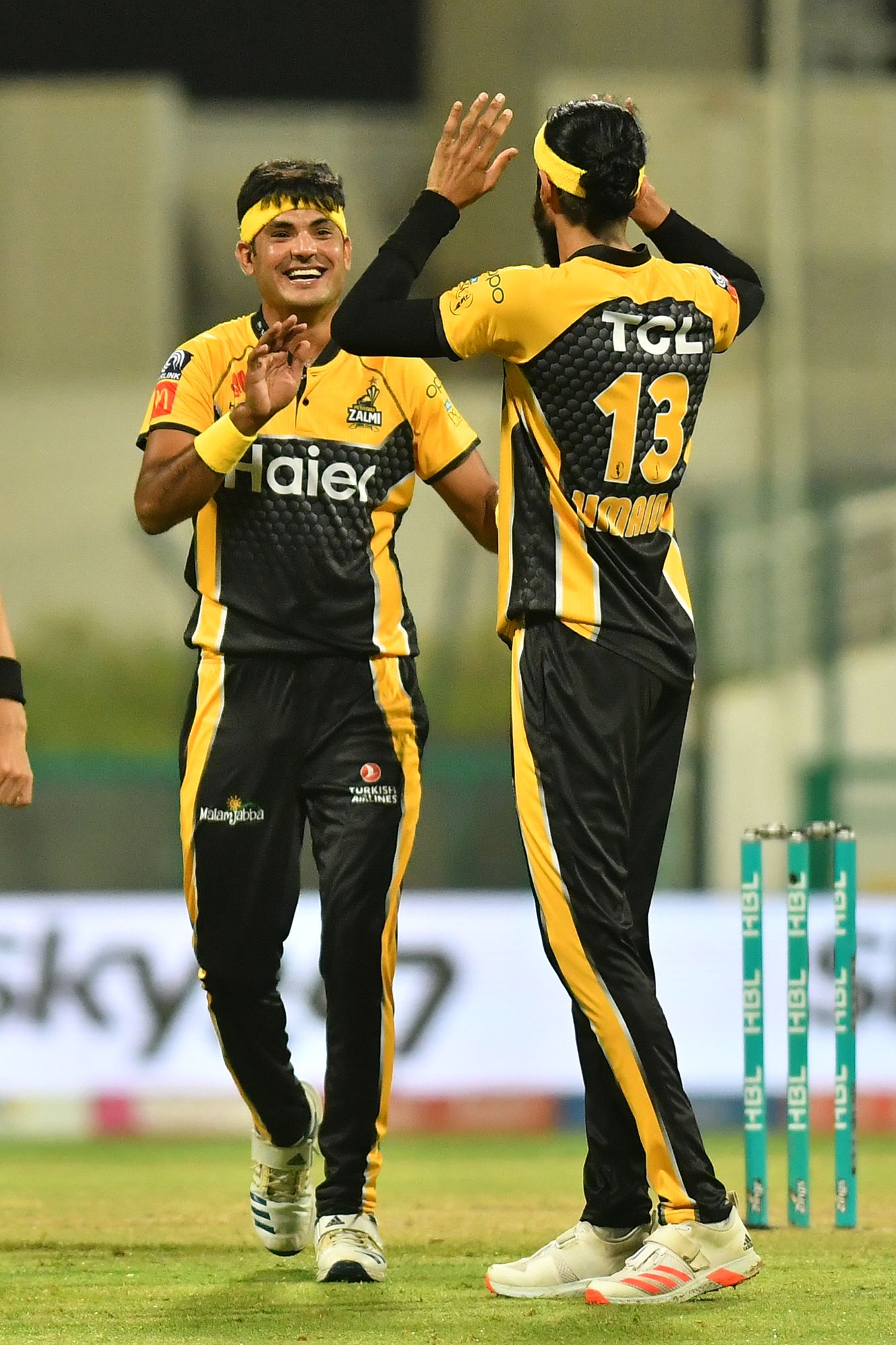 Sameen Gul took two in two in his first over