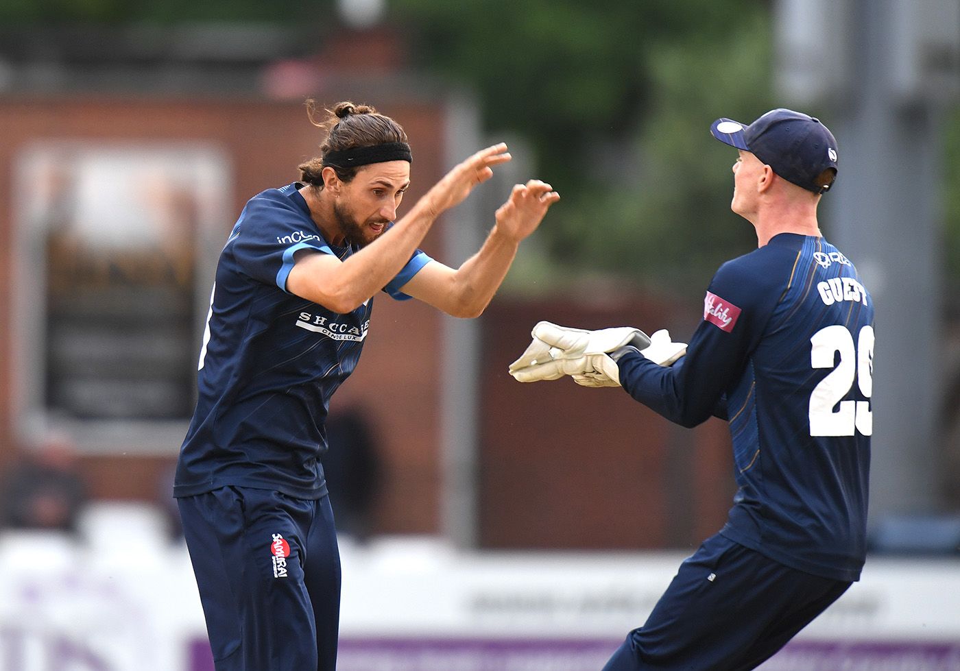 Fynn Hudson-Prentice picked up two wickets