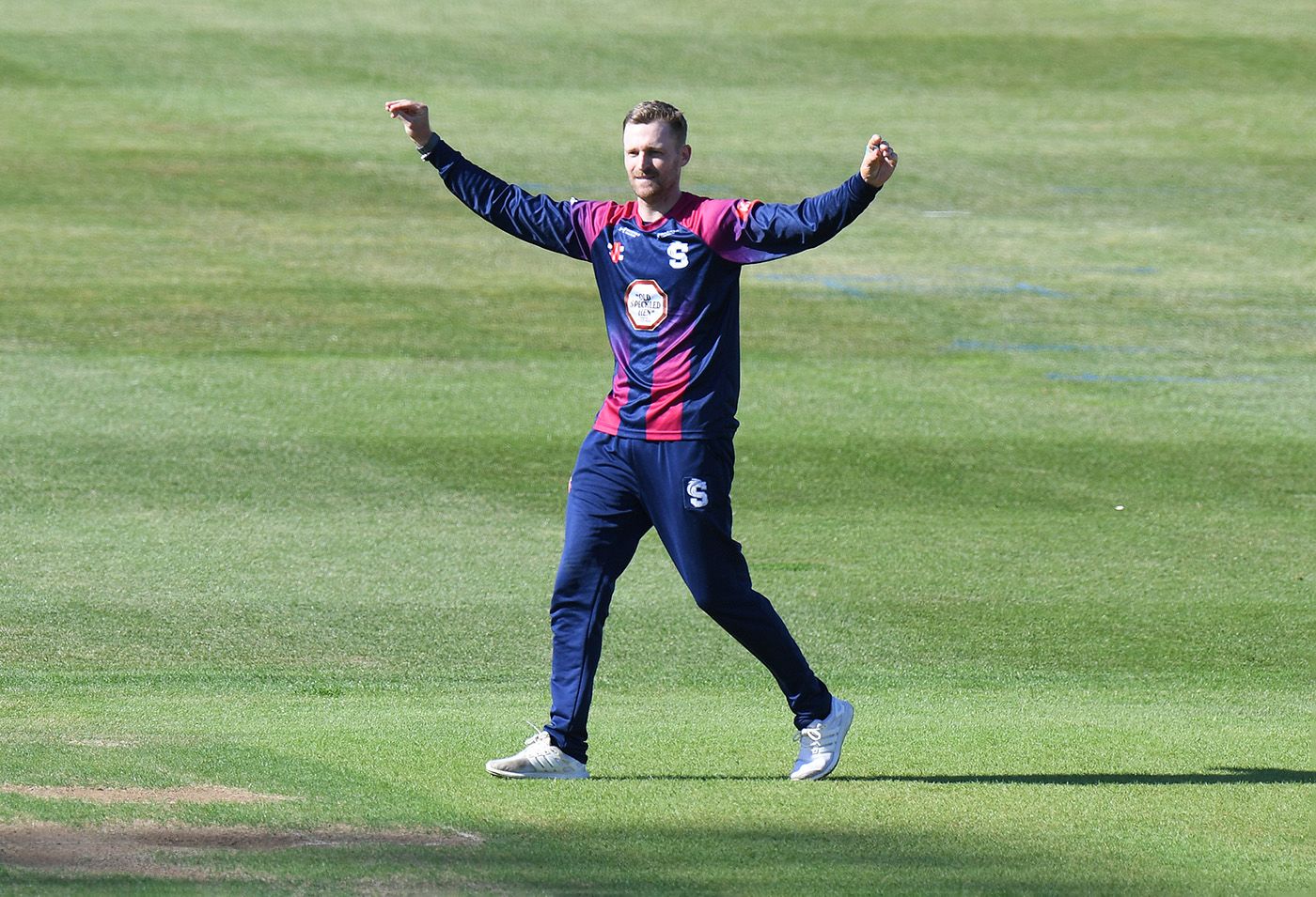 Graeme White celebrates a breakthrough