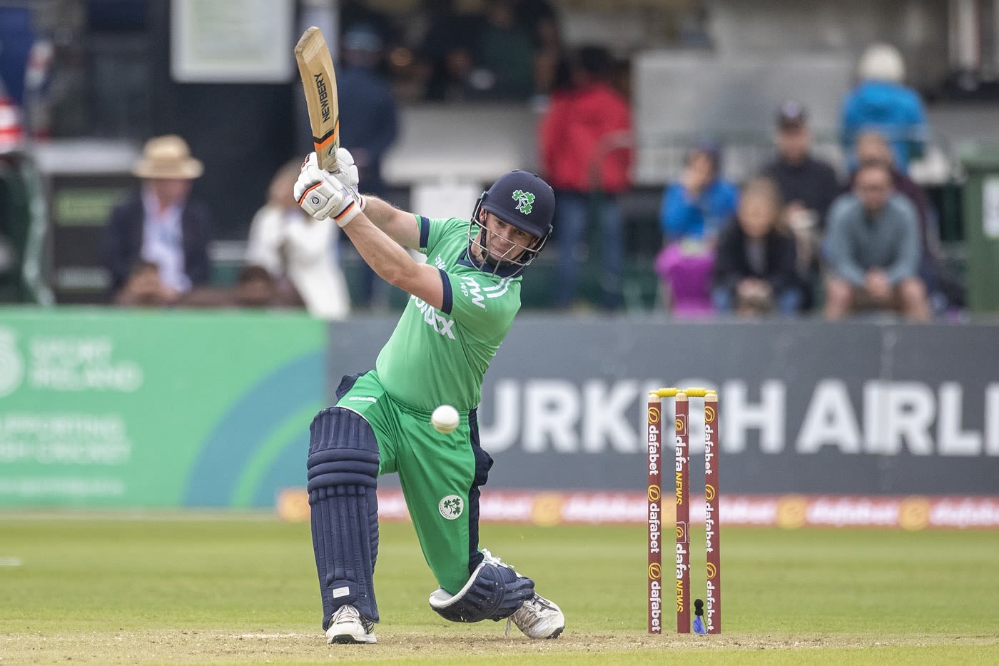 William Porterfield hits one down the ground