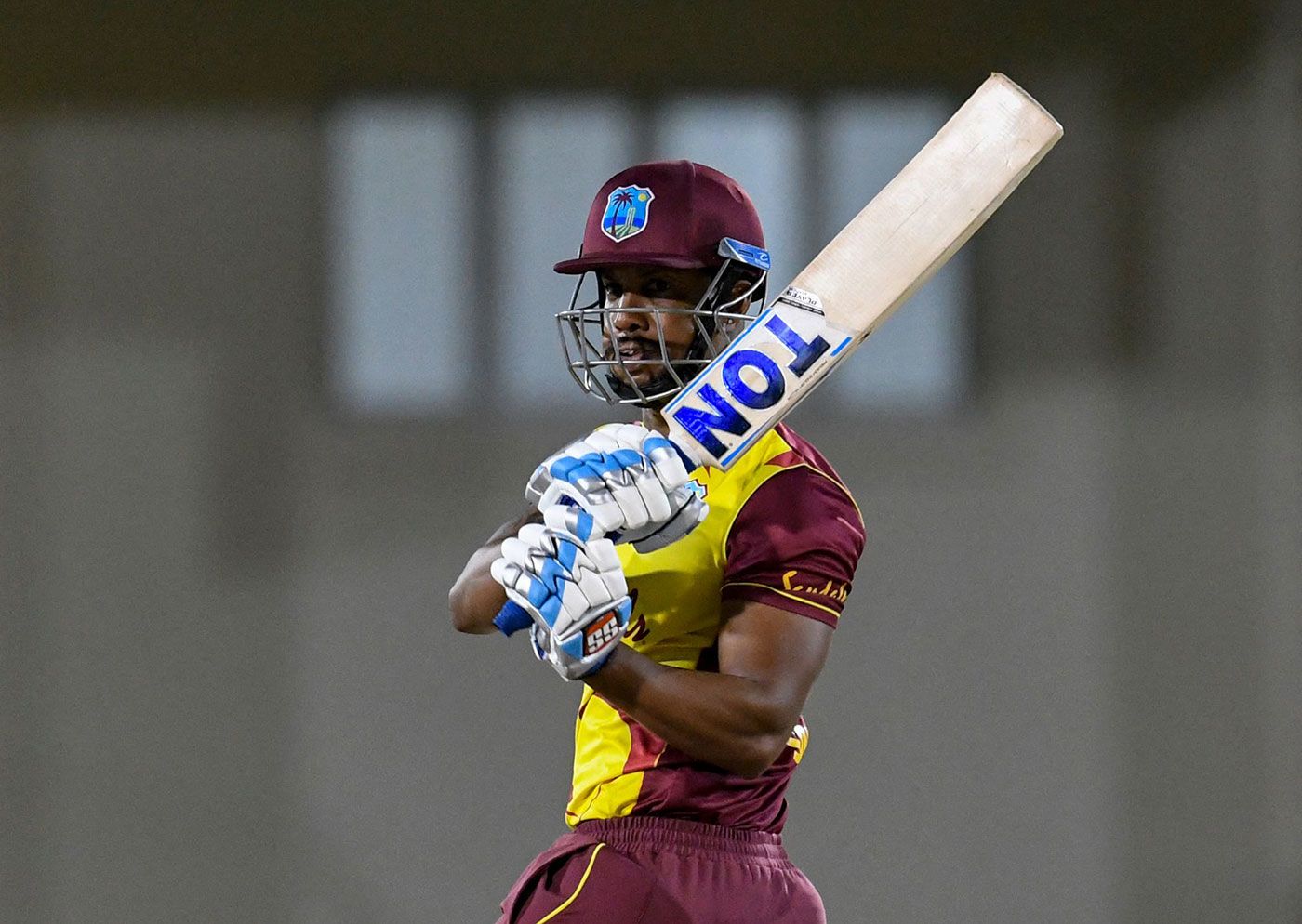 Lendl Simmons helped West Indies start their chase strongly