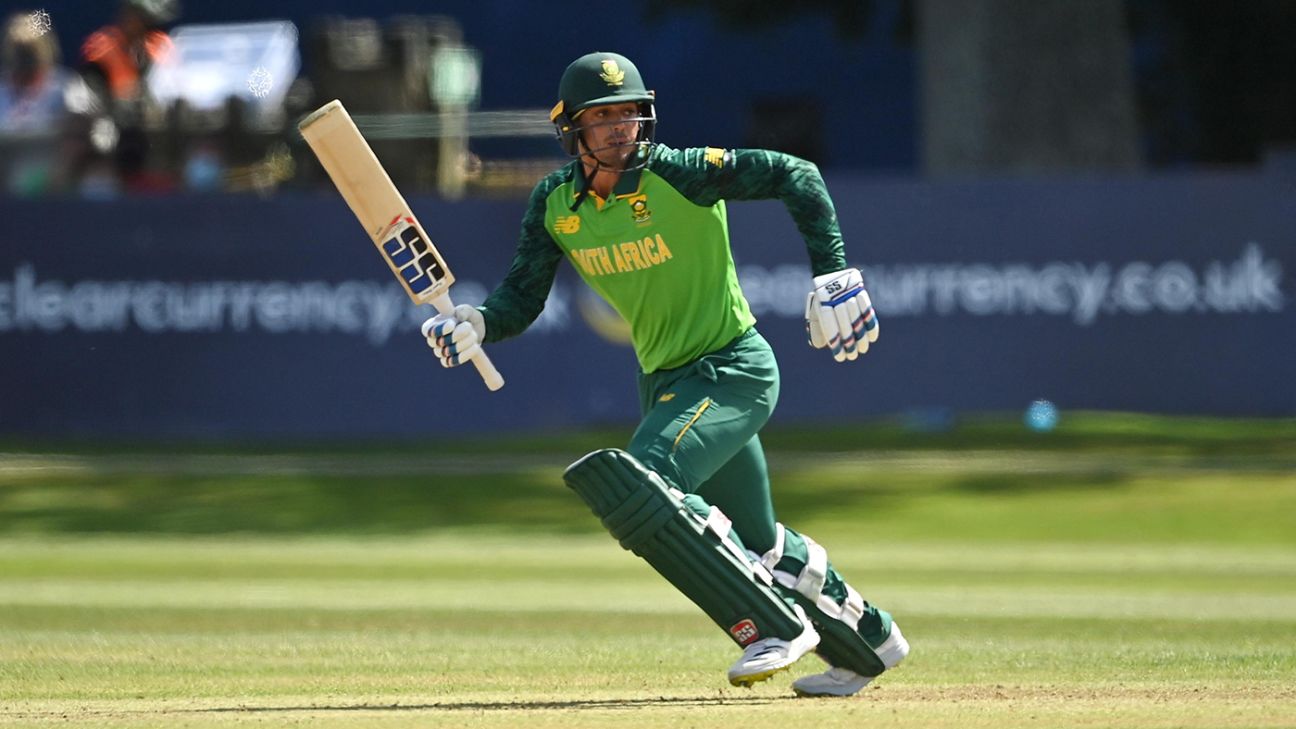 Quinton de Kock, David Miller and Lungi Ngidi to miss ODI leg of South Africa's Sri Lanka tour